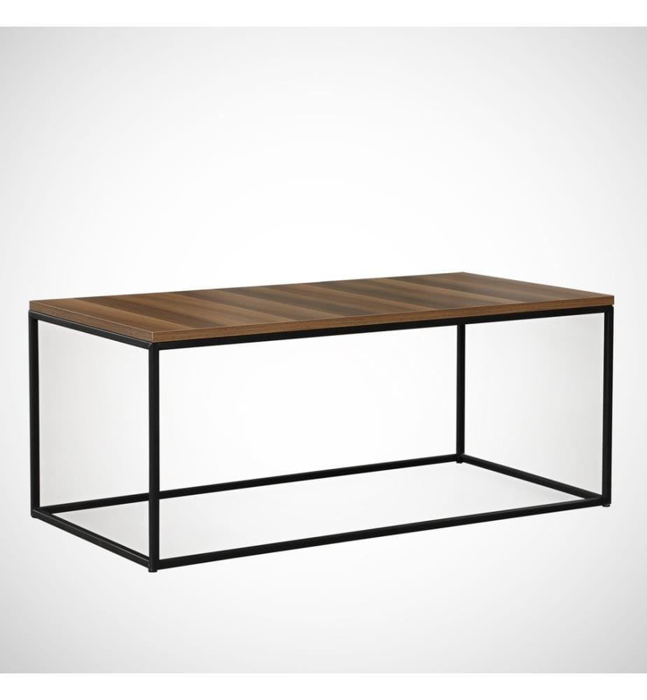 Coffee Table, Walnut, Melamine Coated Particle Board