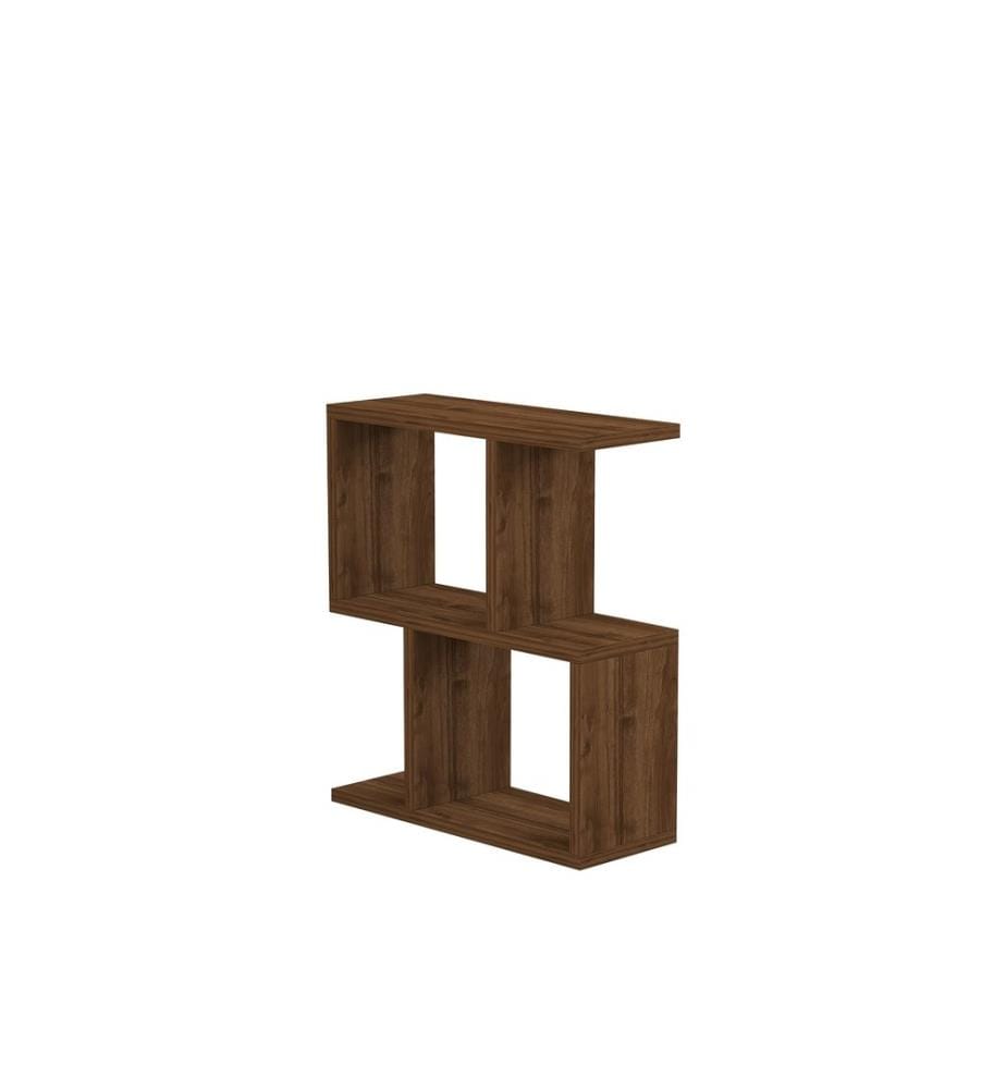 Table d'appoint, noyer, panneau de particules mélaminé