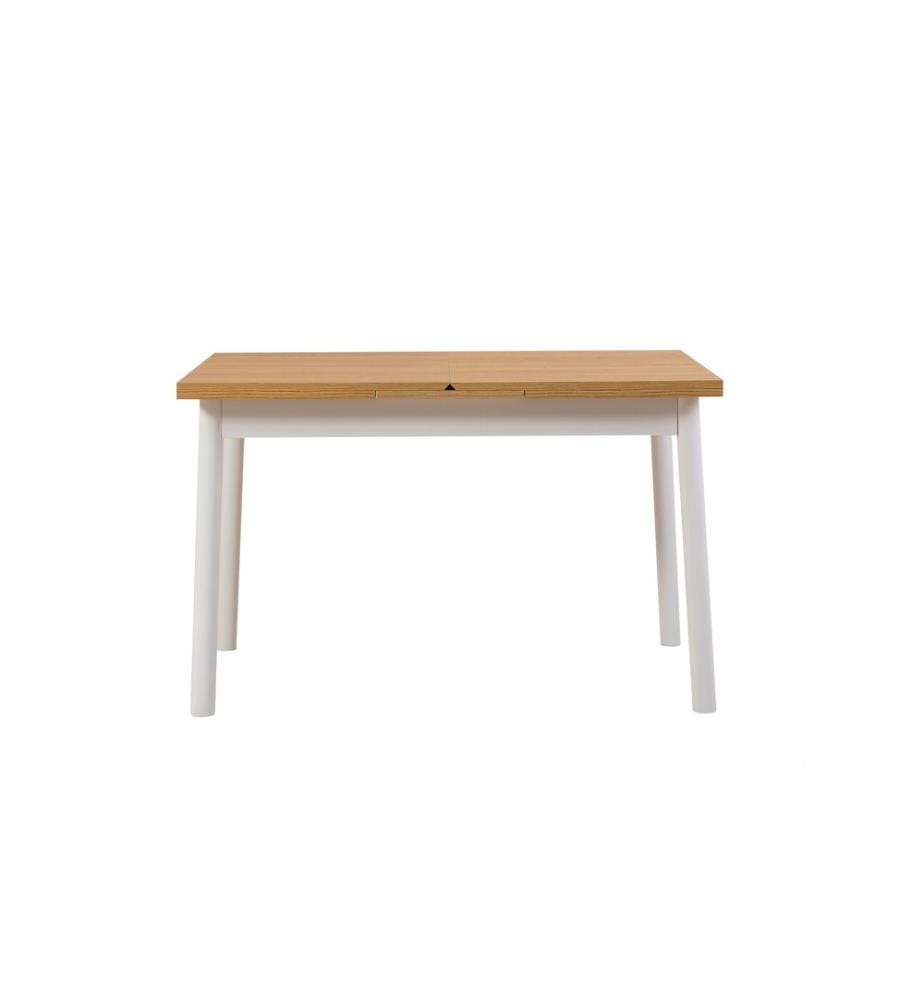 Dining Table, White, Melamine Coated Particle Board