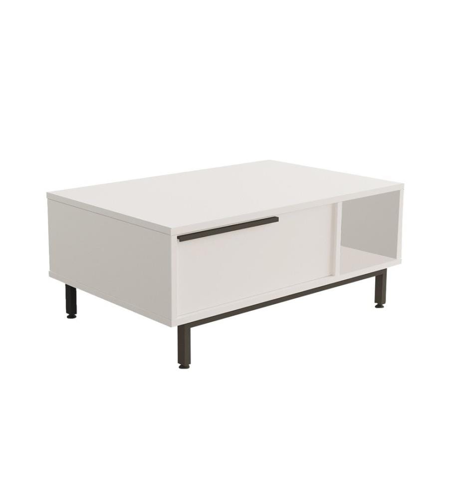 Coffee Table, White, Melamine Coated Particle Board