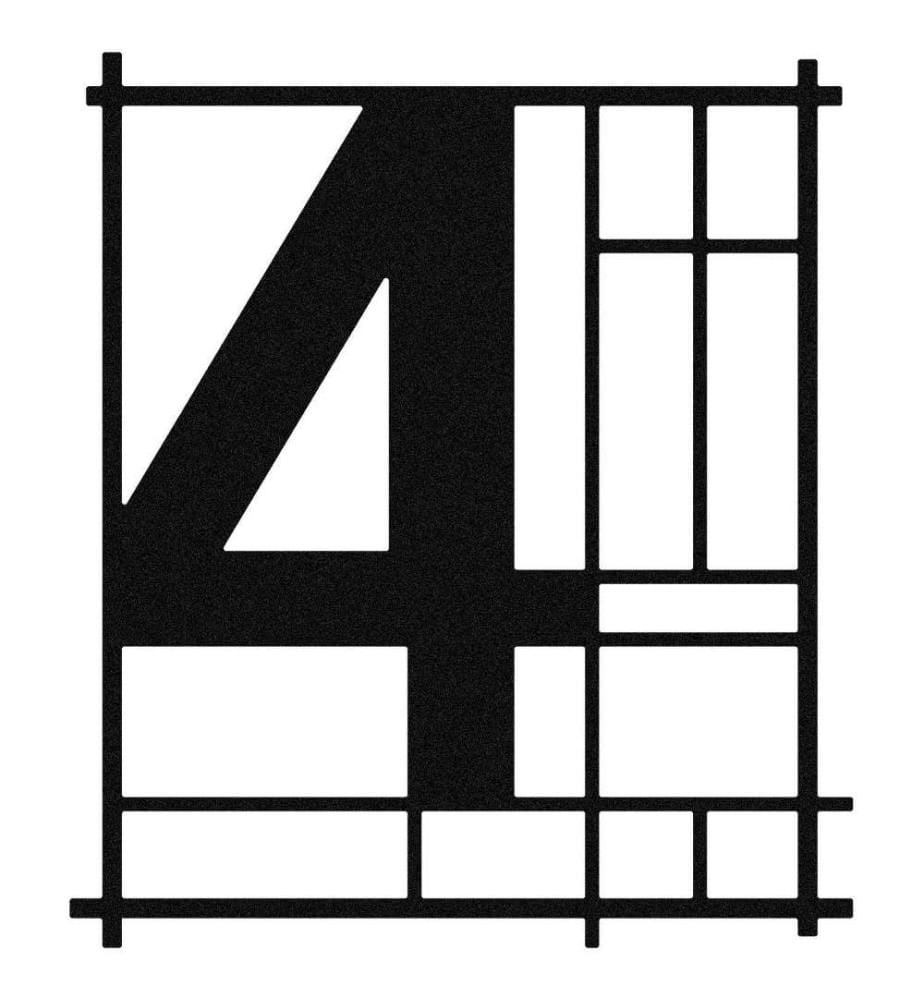Decorative Metal Wall Accessory, Black, Metal
