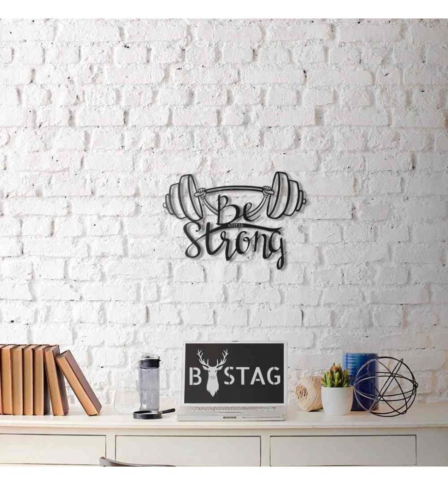 Decorative Metal Wall Accessory, Black, Metal
