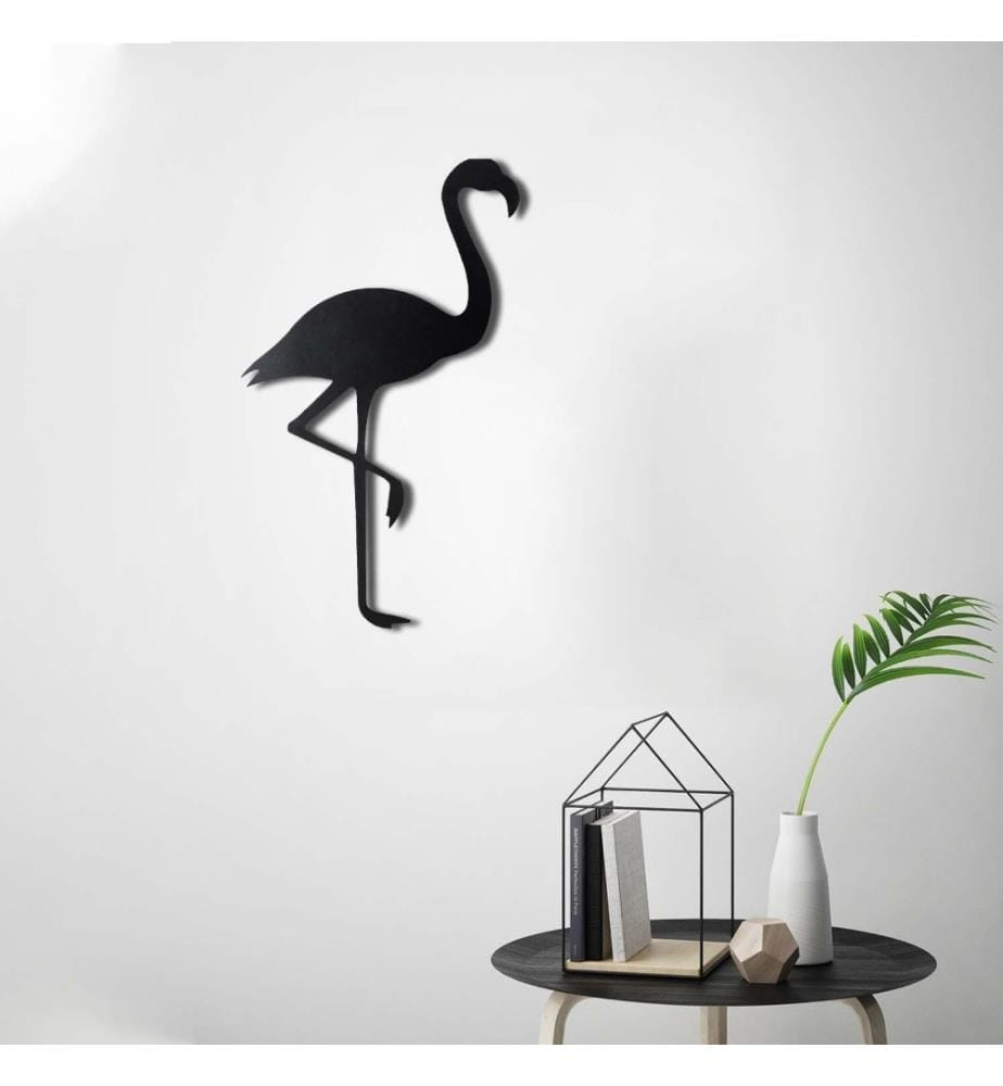 Decorative Metal Wall Accessory, Black, Metal