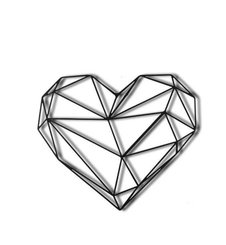 Decorative Metal Wall Accessory, Black, Metal