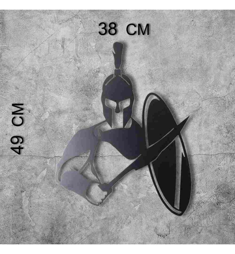 Decorative Metal Wall Accessory, Black, Metal