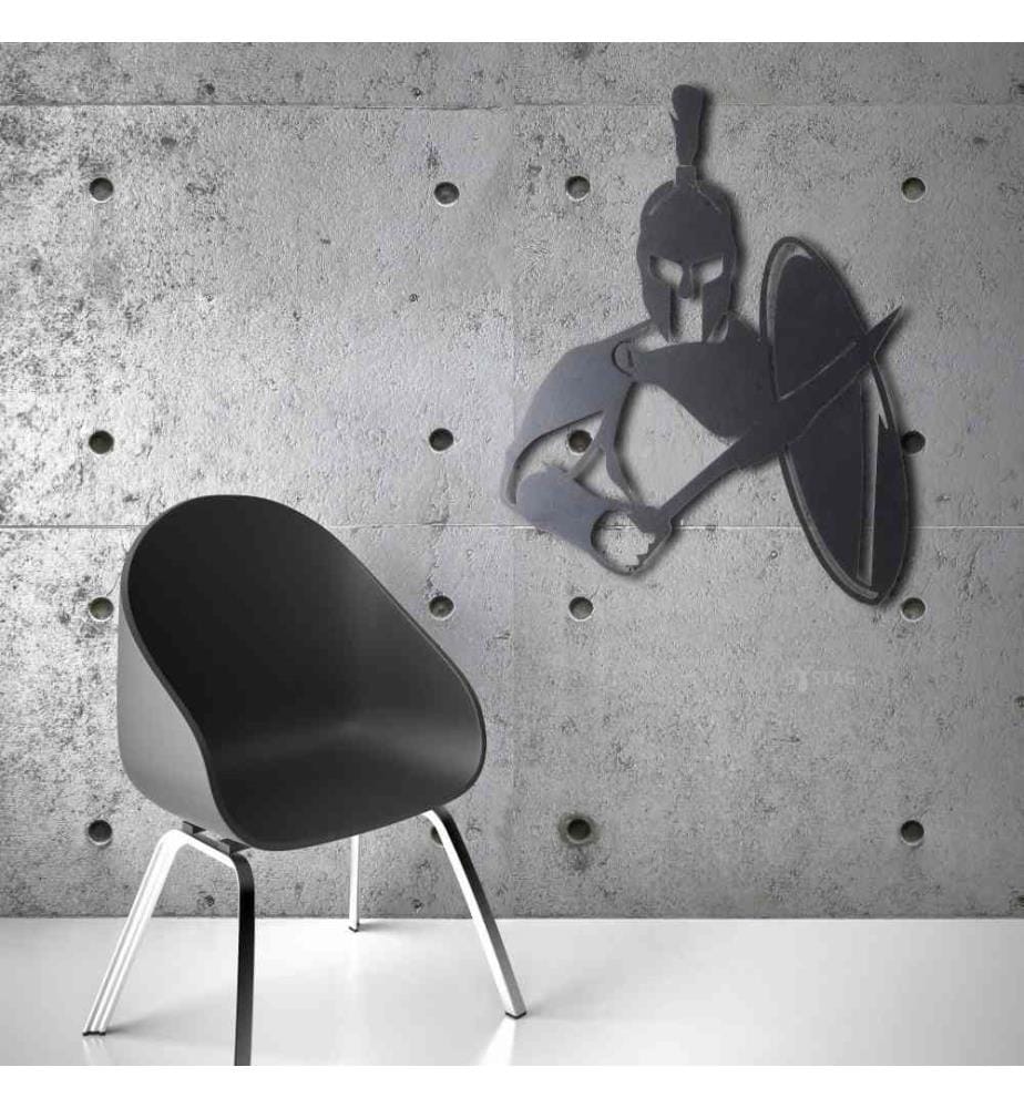 Decorative Metal Wall Accessory, Black, Metal