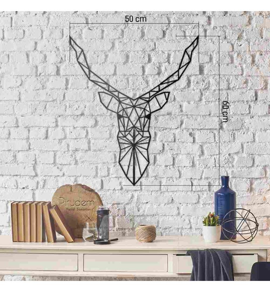 Decorative Metal Wall Accessory, Black, Metal