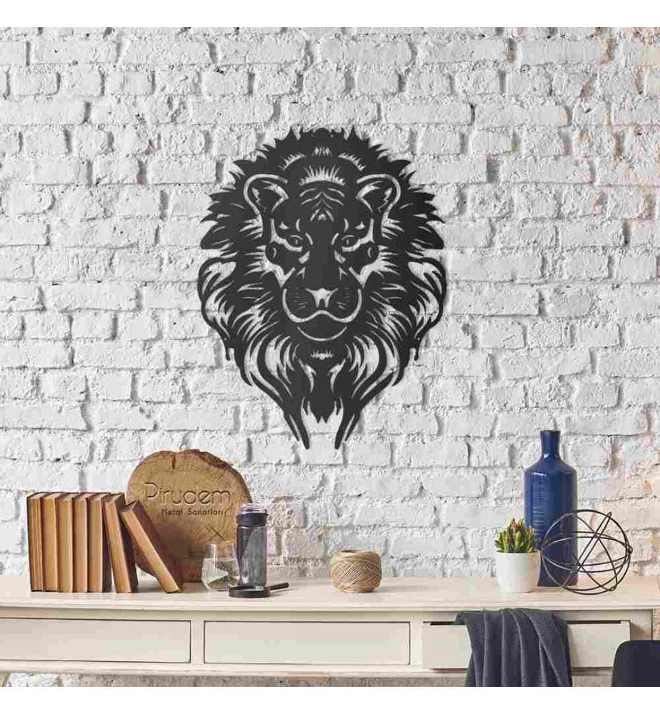 Decorative Metal Wall Accessory, Black, Metal