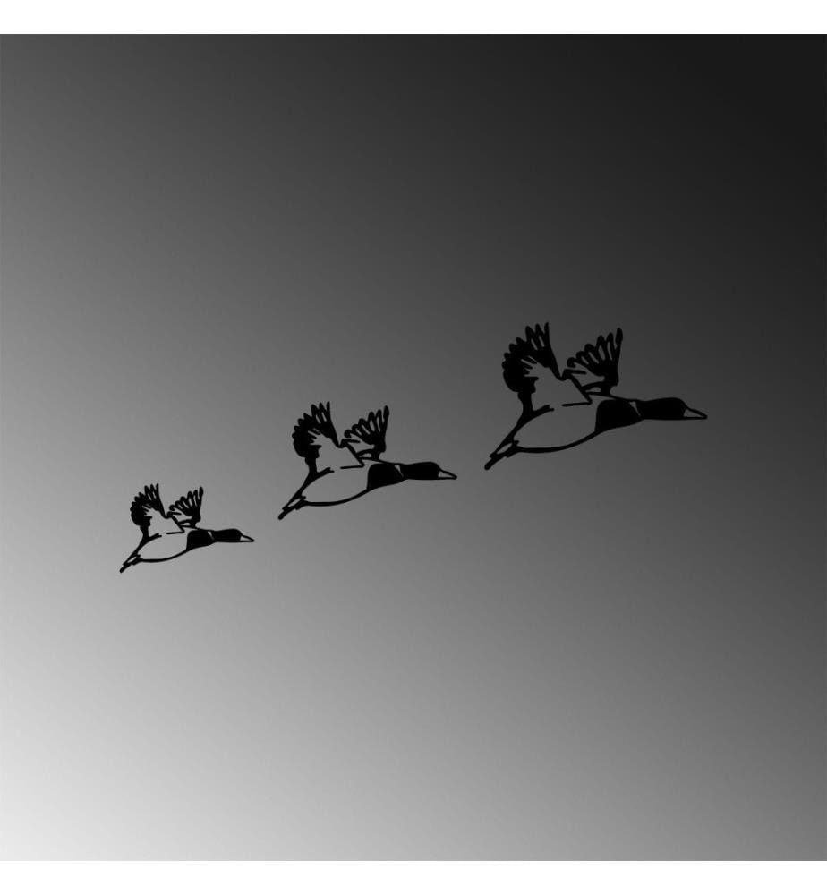 Decorative Metal Wall Accessory, Black, Metal