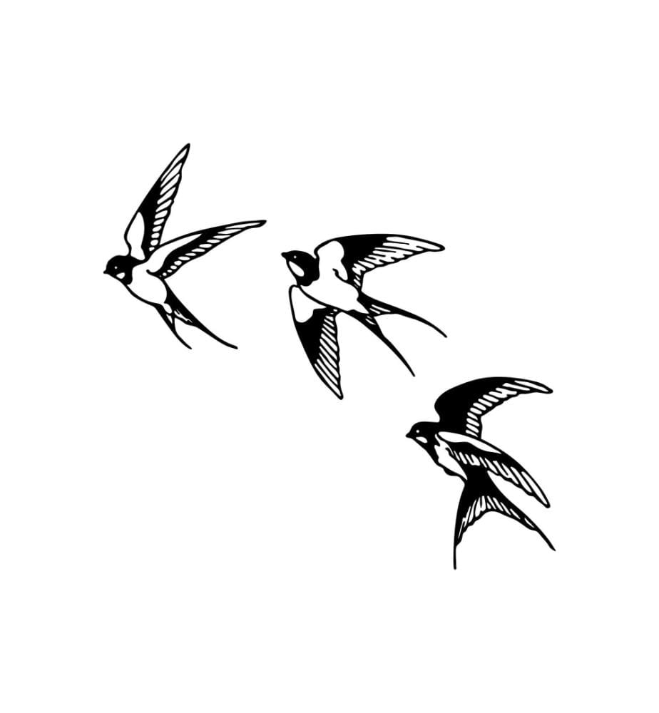 Decorative Metal Wall Accessory, Black, Metal