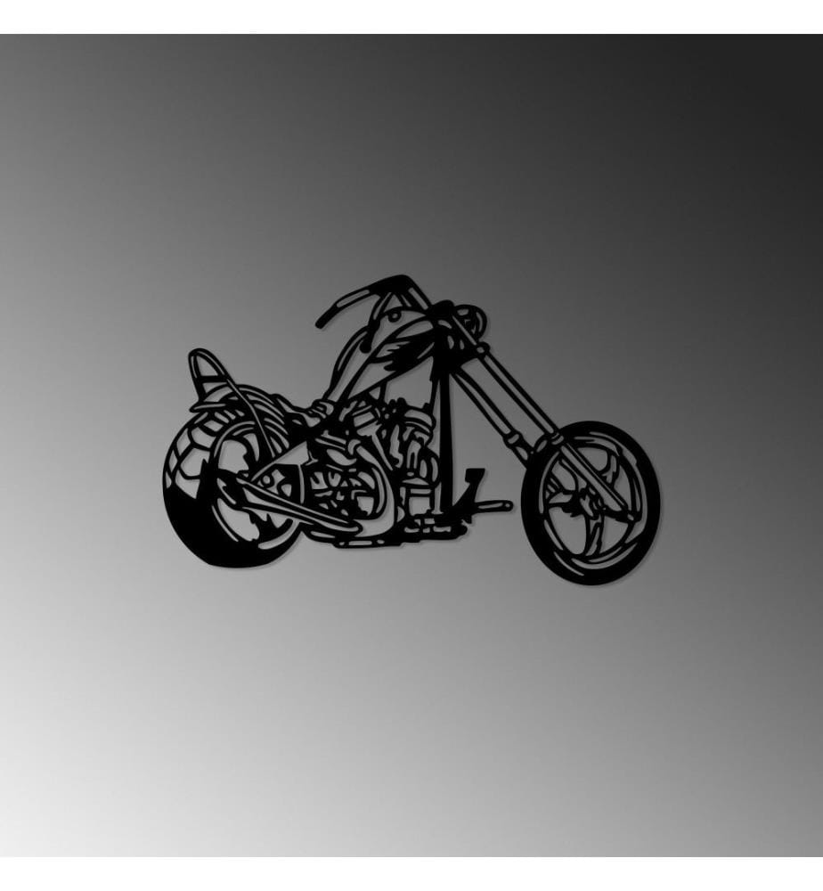 Decorative Metal Wall Accessory, Black, Metal