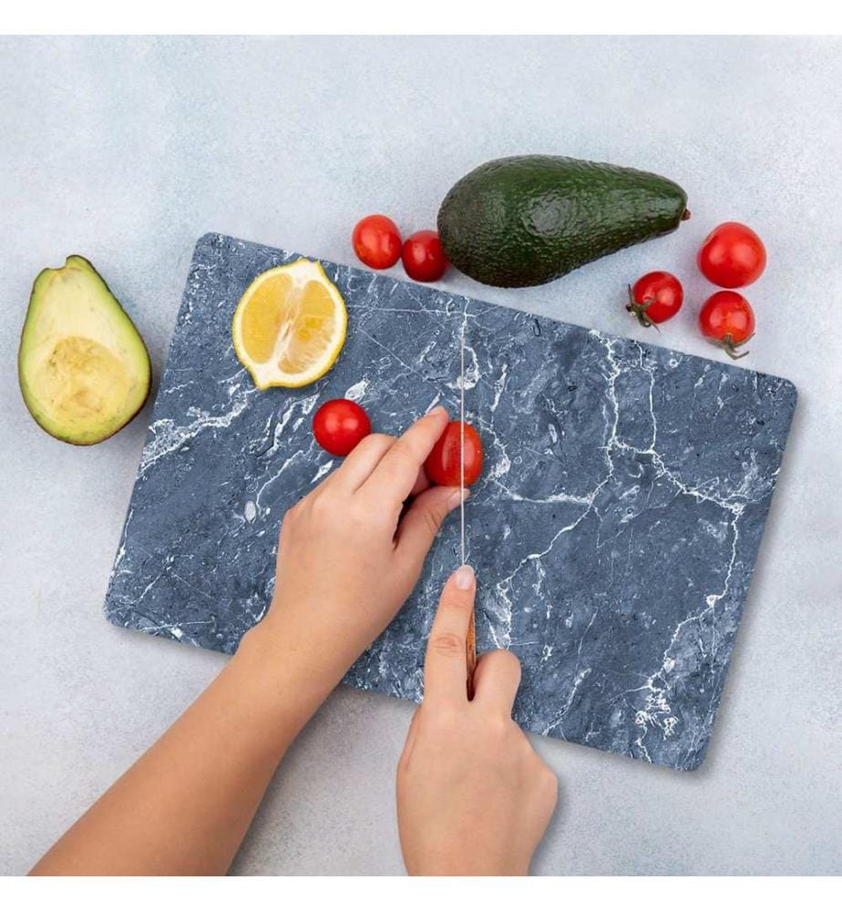 Cutting Board, Multicolor, 100% TEMPERED GLASS (Thickness: 4 mm)