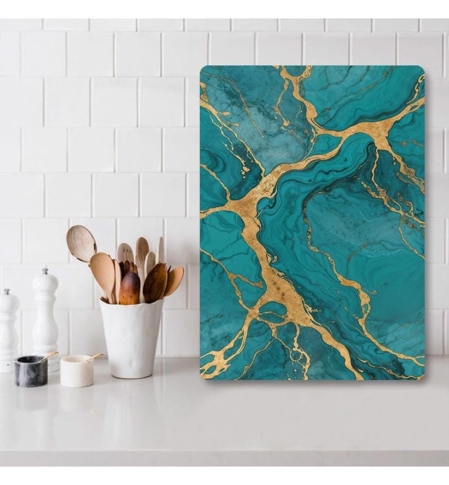 Cutting Board, Multicolor, 100% TEMPERED GLASS (Thickness: 4 mm)