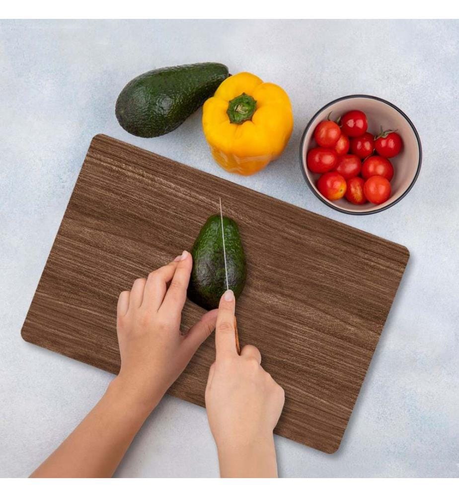 Cutting Board, Multicolor, 100% TEMPERED GLASS (Thickness: 4 mm)