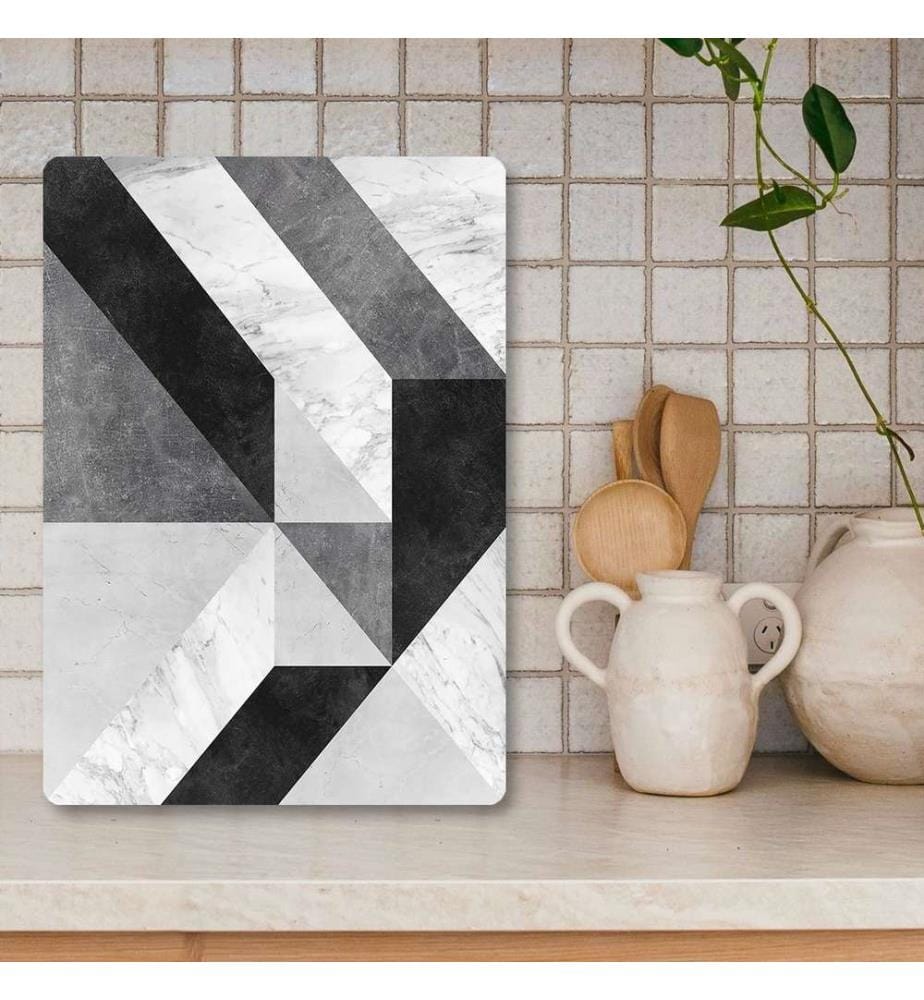 Cutting Board, Multicolor, 100% TEMPERED GLASS (Thickness: 4 mm)