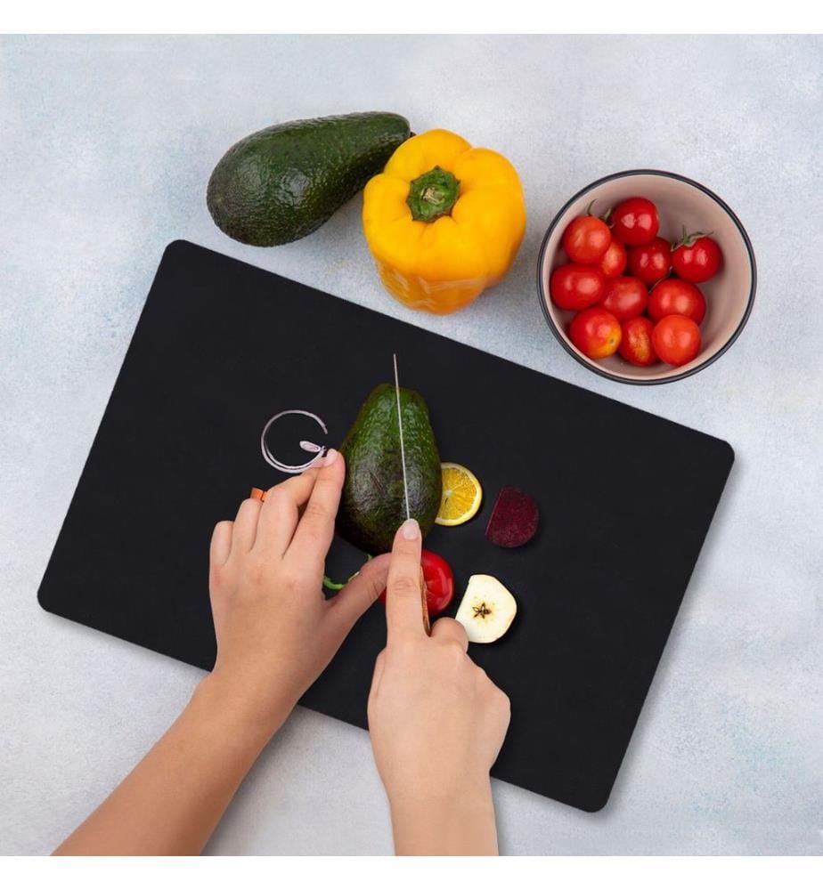 Cutting Board, Multicolor, 100% TEMPERED GLASS (Thickness: 4 mm)