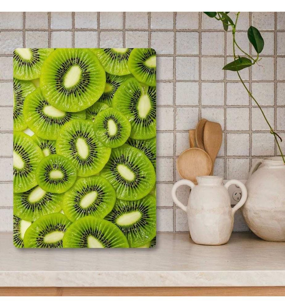 Cutting Board, Multicolor, 100% TEMPERED GLASS (Thickness: 4 mm)