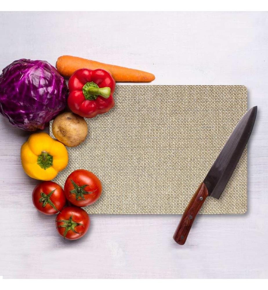 Cutting Board, Multicolor, 100% TEMPERED GLASS (Thickness: 4 mm)