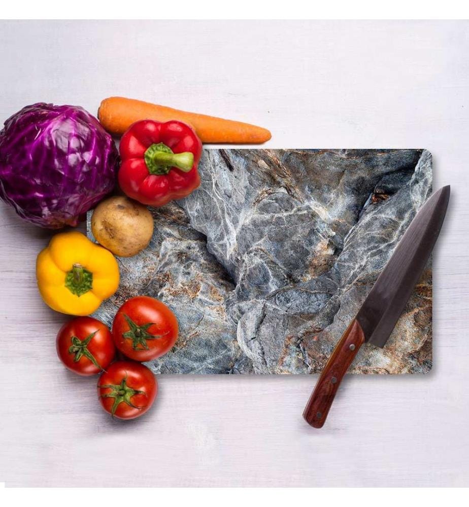 Cutting Board, Multicolor, 100% TEMPERED GLASS (Thickness: 4 mm)