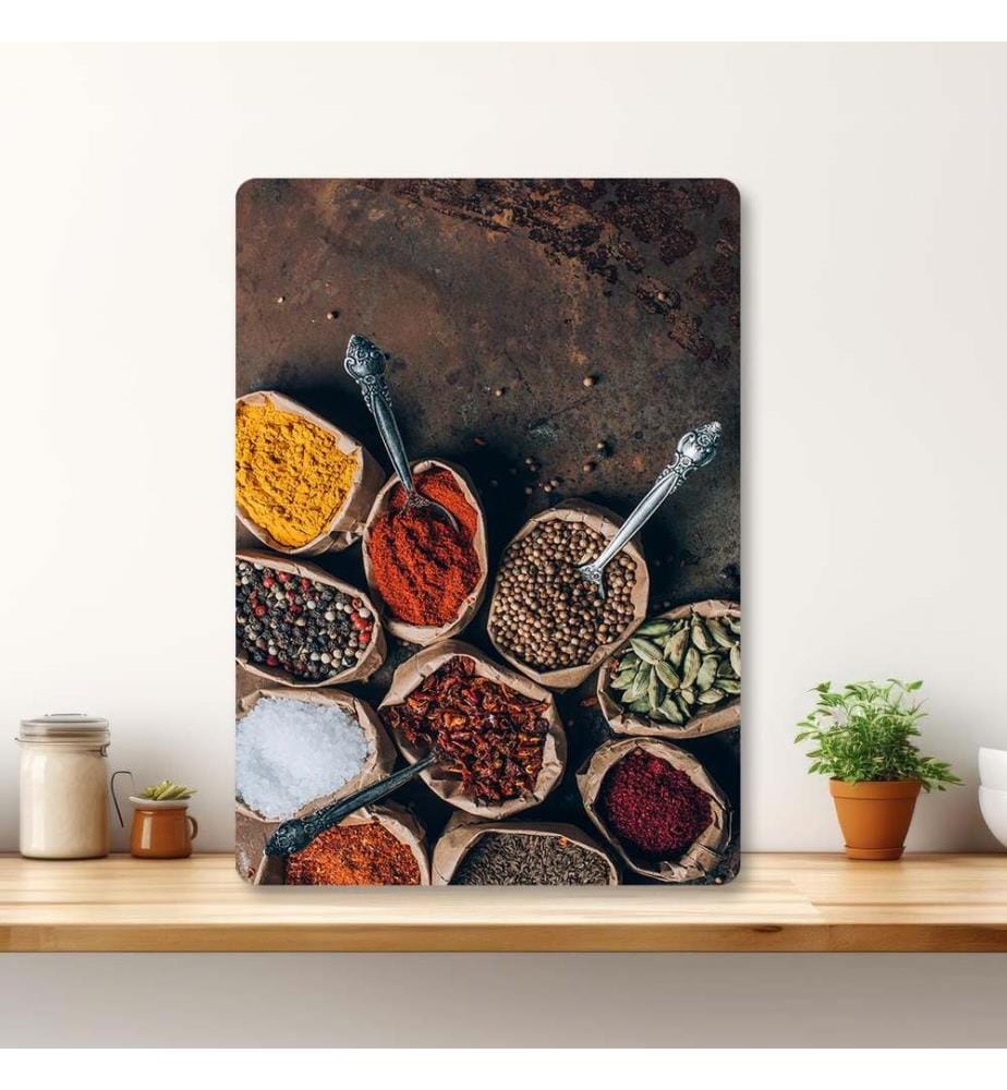 Cutting Board, Multicolor, 100% TEMPERED GLASS (Thickness: 4 mm)