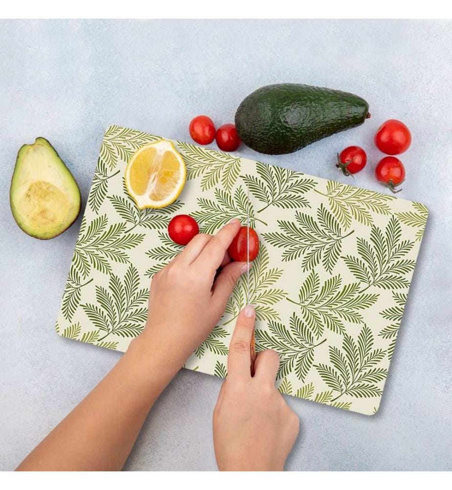 Cutting Board, Multicolor, 100% TEMPERED GLASS (Thickness: 4 mm)