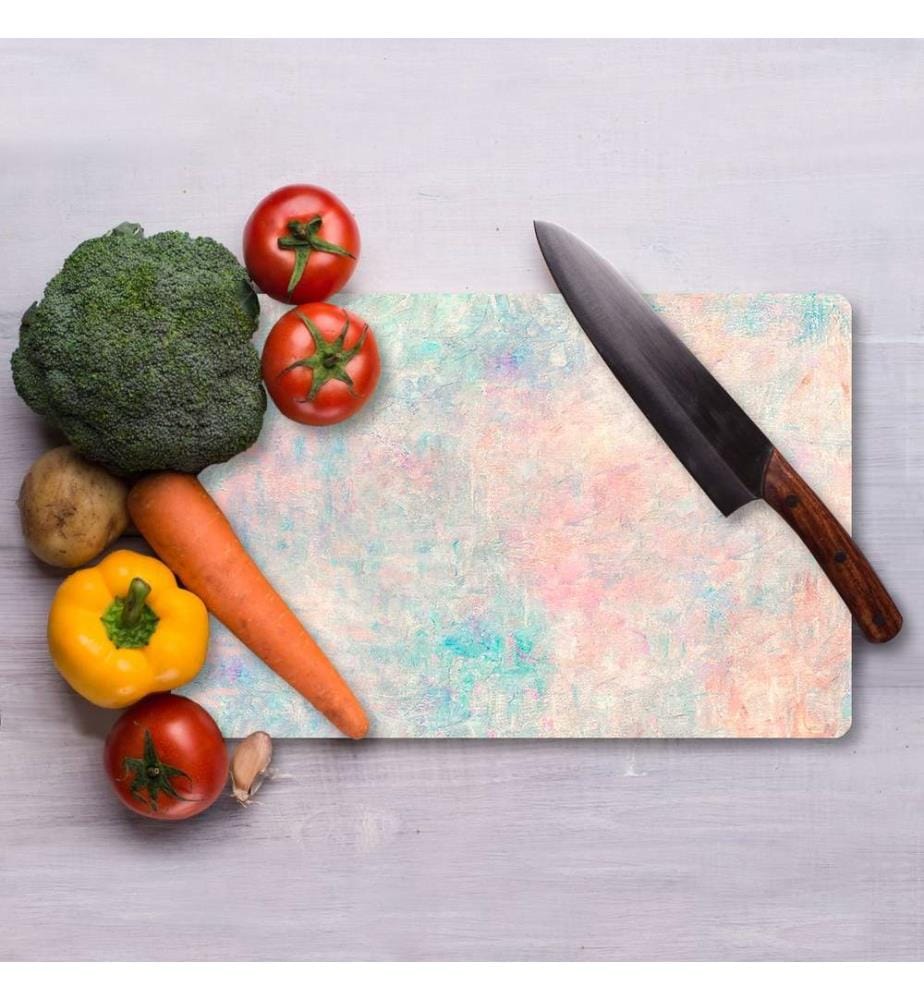 Cutting Board, Multicolor, 100% TEMPERED GLASS (Thickness: 4 mm)