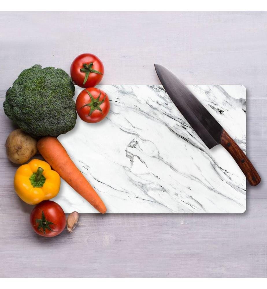 Cutting Board, Multicolor, 100% TEMPERED GLASS (Thickness: 4 mm)