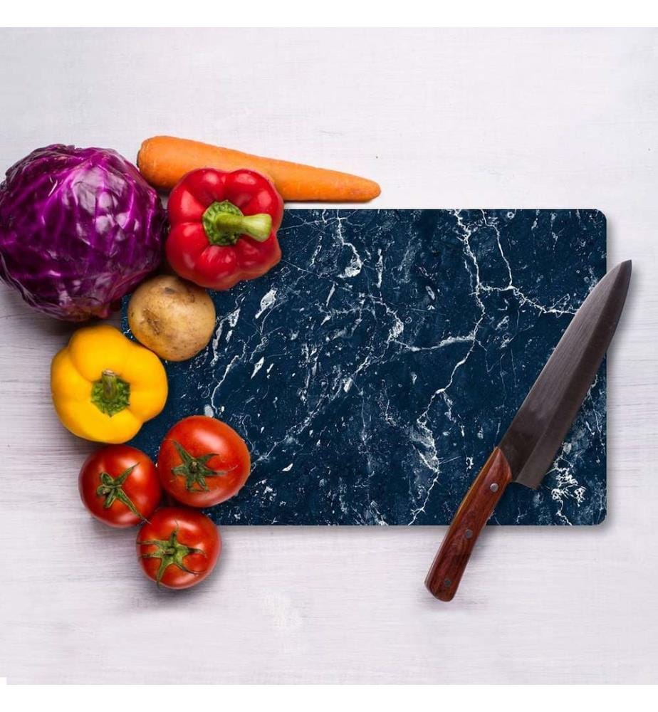 Cutting Board, Multicolor, 100% TEMPERED GLASS (Thickness: 4 mm)