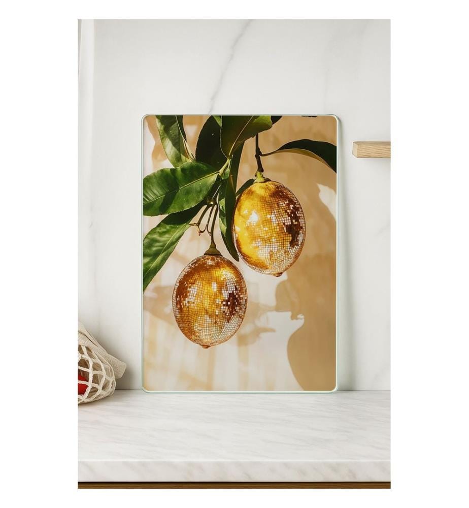 Cutting Board, Multicolor, 100% TEMPERED GLASS (Thickness: 4 mm)