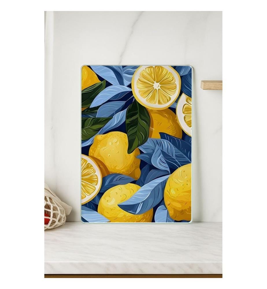 Cutting Board, Multicolor, 100% TEMPERED GLASS (Thickness: 4 mm)