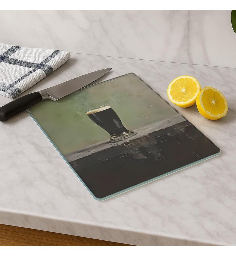 Cutting Board, Multicolor, 100% TEMPERED GLASS (Thickness: 4 mm)
