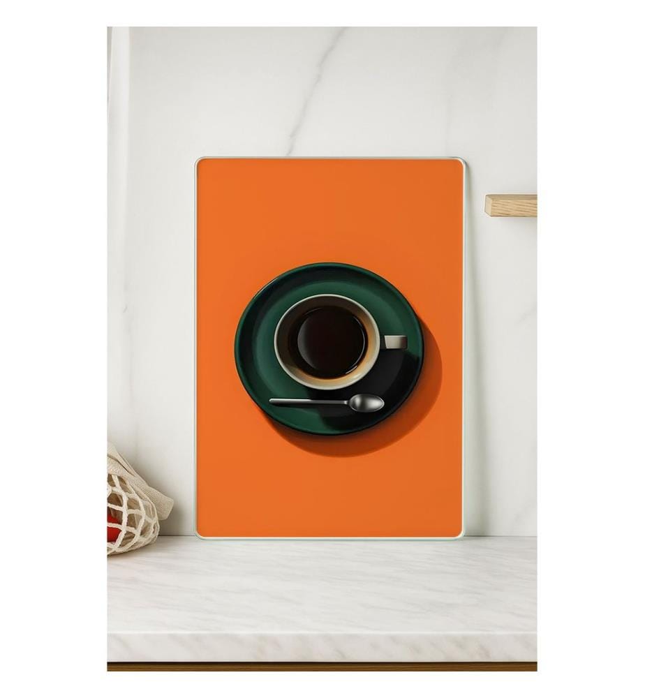 Cutting Board, Multicolor, 100% TEMPERED GLASS (Thickness: 4 mm)