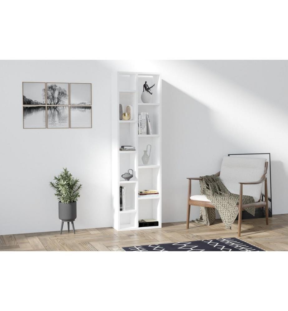 Scaffale, bianco, pannello in melamina MDF