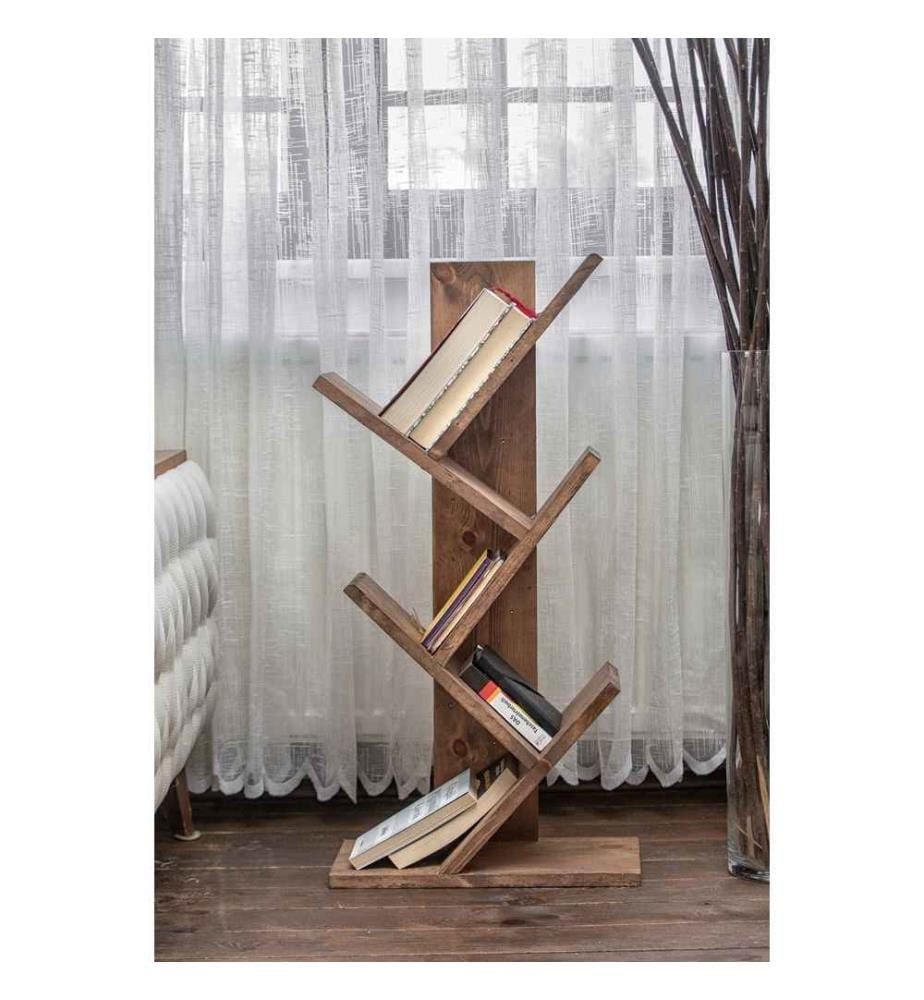 Libreria, Noce, Legno massiccio