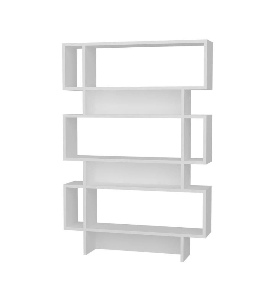 Scaffale, bianco, pannello truciolare rivestito in melamina
