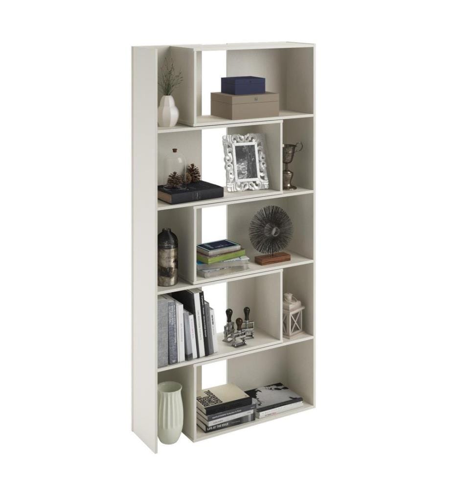 Scaffale, bianco, pannello truciolare rivestito in melamina