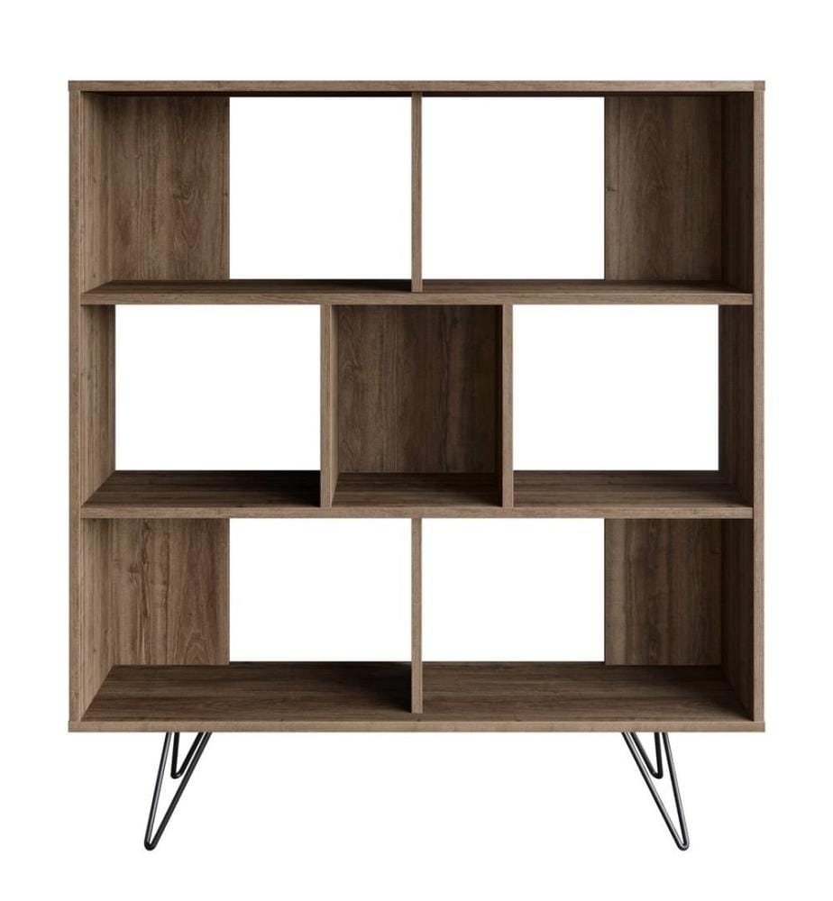 Libreria, Noce, Pannello di particelle rivestito di melamina