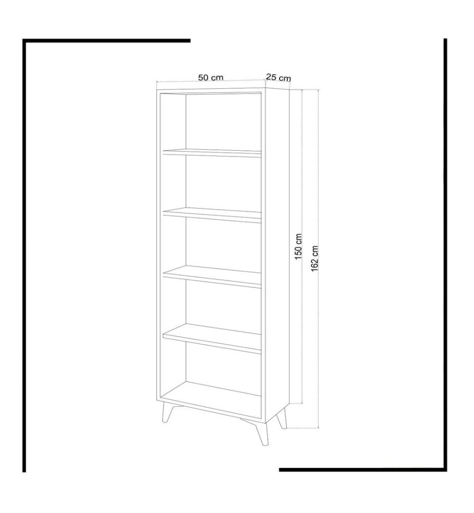 Scaffale, bianco, pannello truciolare rivestito in melamina