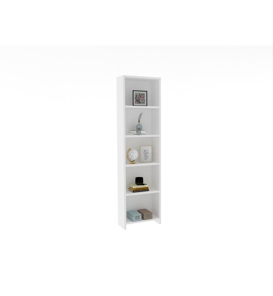 Scaffale, bianco, pannello truciolare rivestito in melamina
