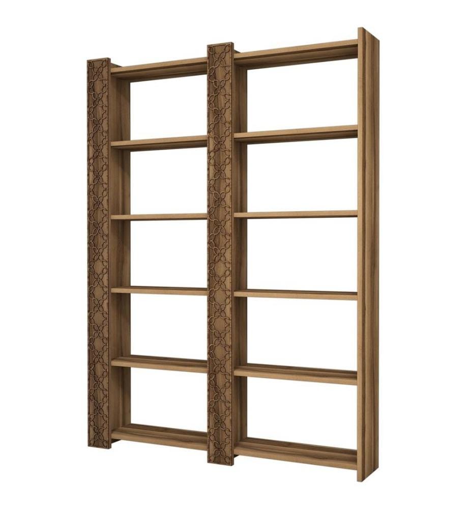 Libreria, Noce, Pannello di particelle rivestito di melamina