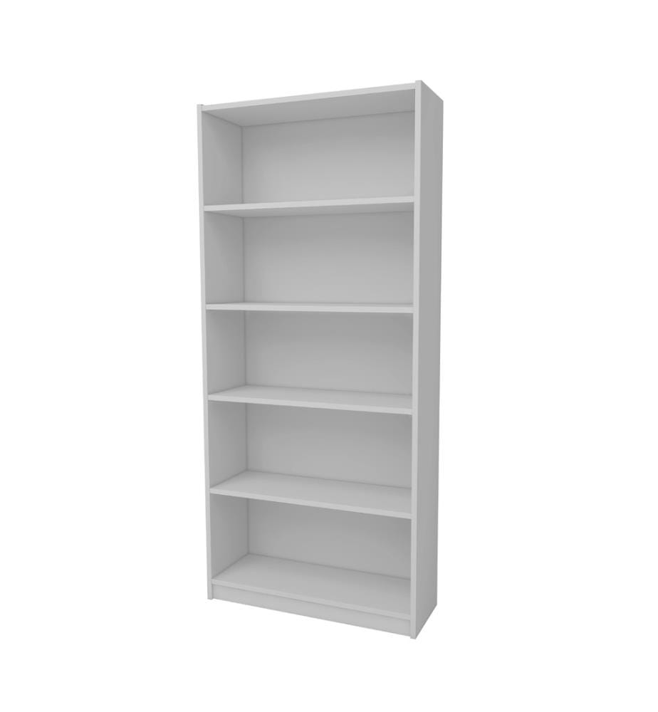 Scaffale, bianco, pannello truciolare rivestito in melamina