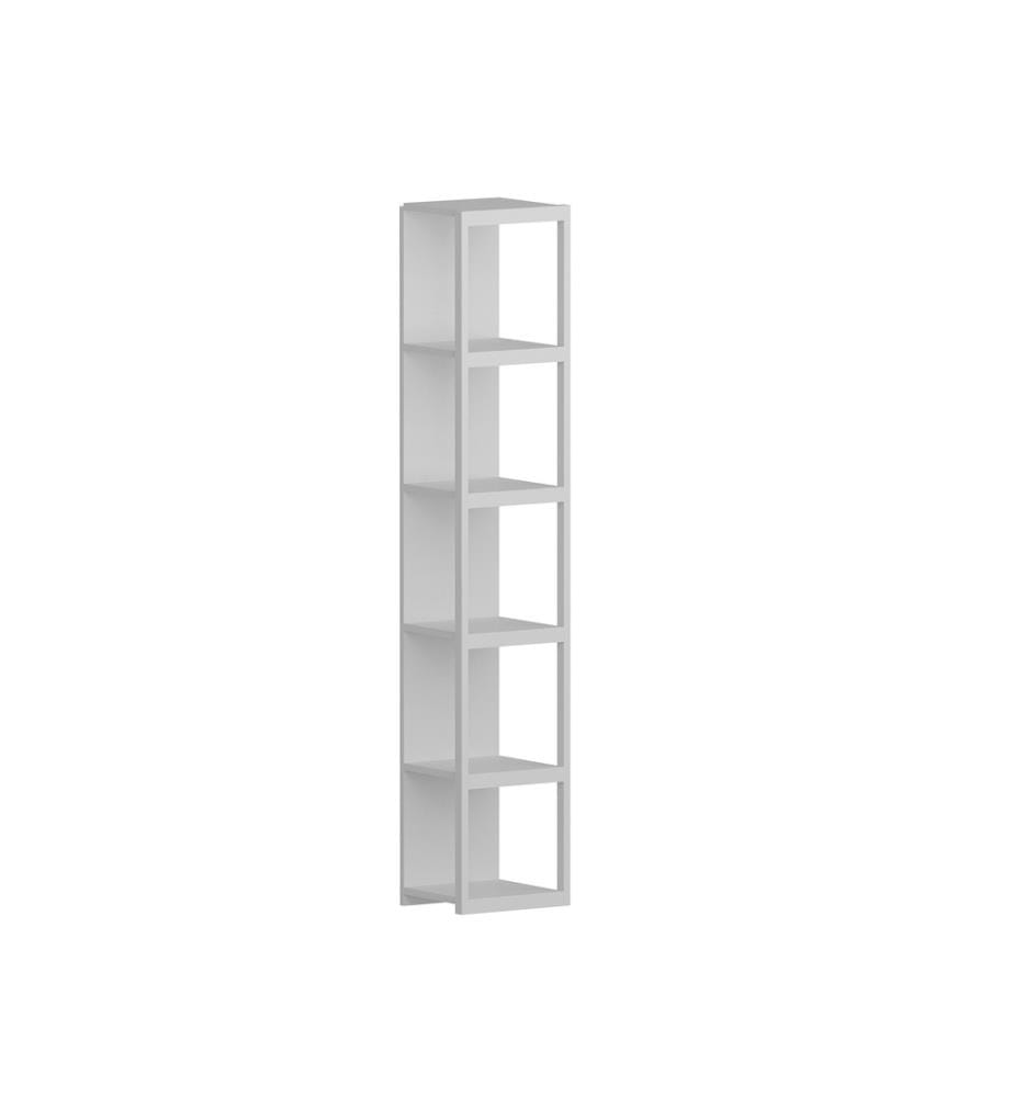Scaffale, bianco, pannello truciolare rivestito in melamina