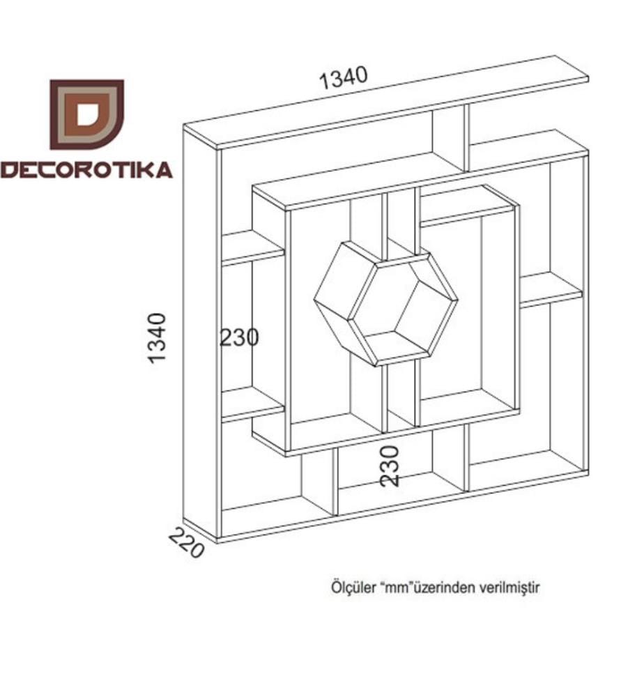 Scaffale, bianco, pannello truciolare rivestito in melamina