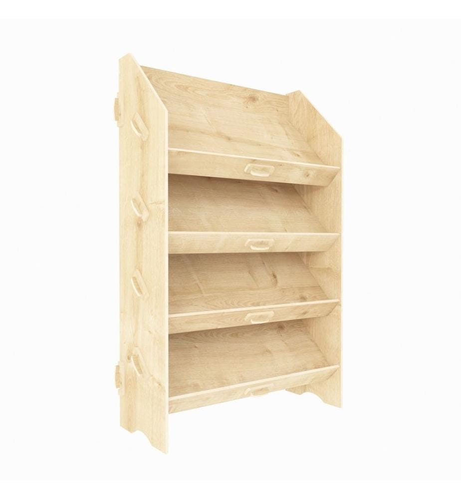 Libreria, Rovere, Pannello di particelle rivestito in melamina