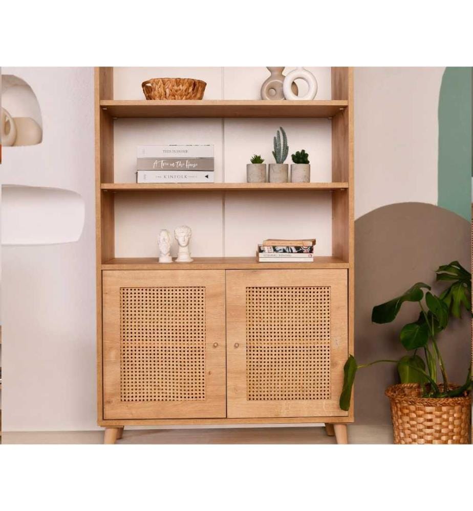 Libreria, Rovere, Legno di carpino, Gambe di carpino