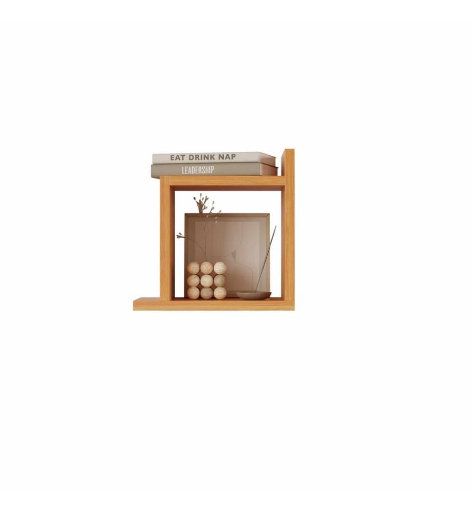 Wandregal, 100 % melaminbeschichtete Spanplatte, Natur
