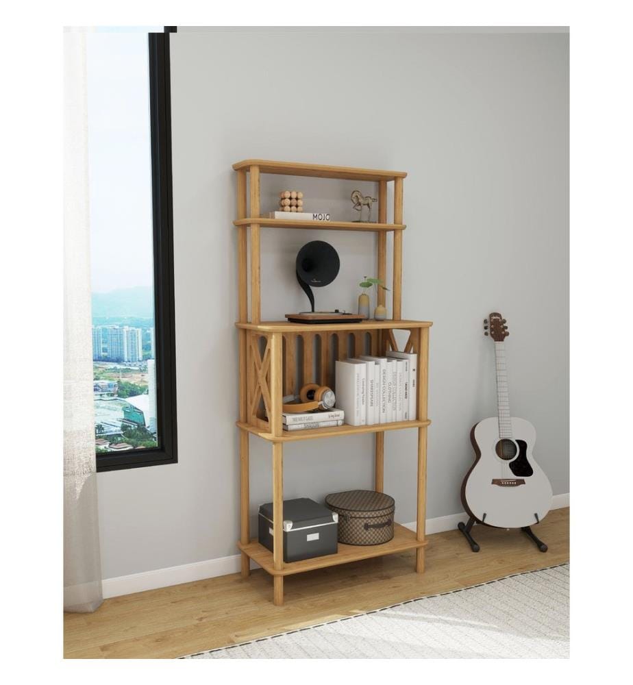 Mehrzweckregal, 100 % MDF, Eiche