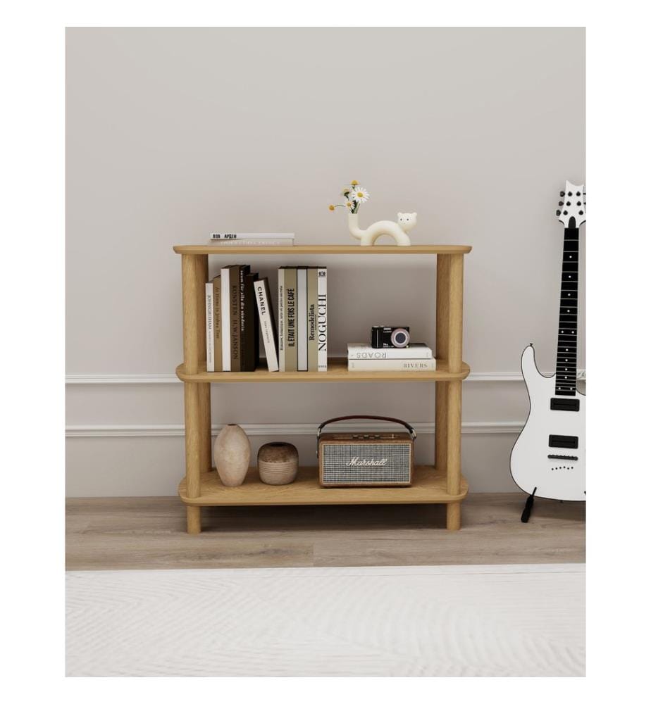 Bücherregal, 100 % MDF, Eiche