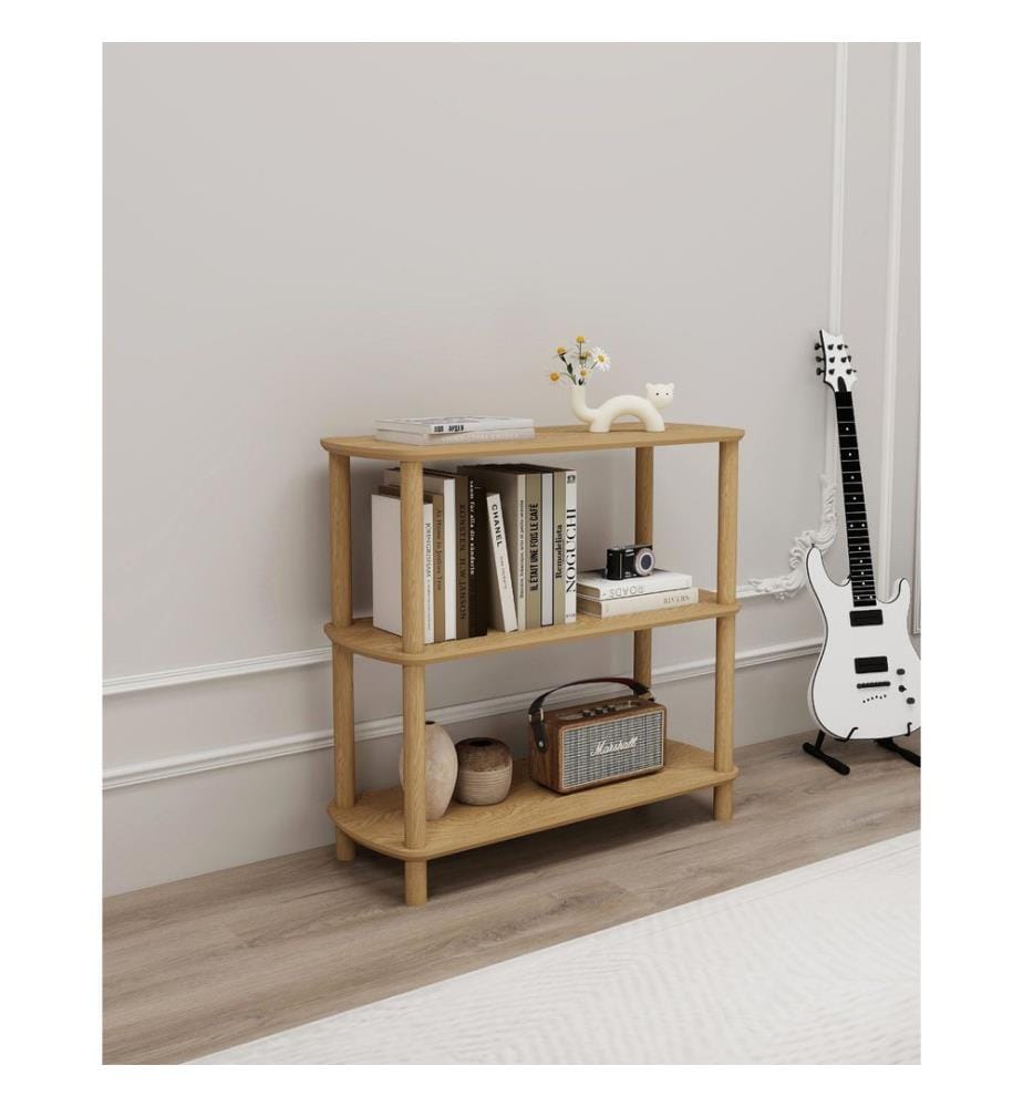 Bücherregal, 100 % MDF, Eiche