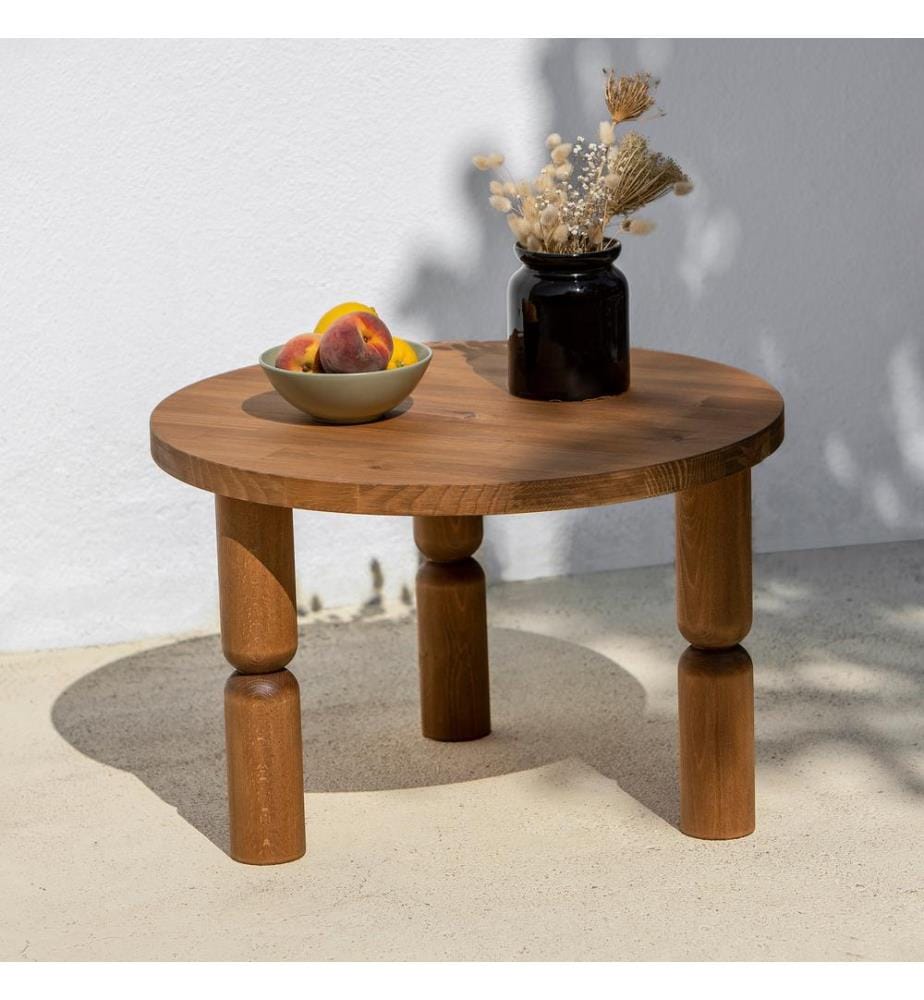 Table basse, noyer, bois massif